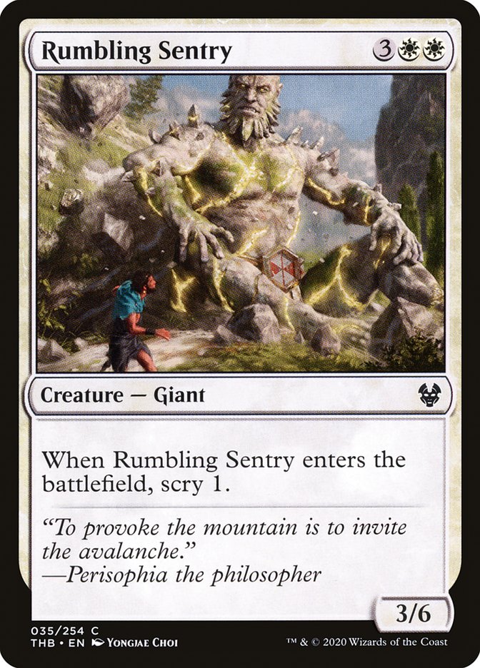Rumbling Sentry [Theros Beyond Death] | Shuffle n Cut Hobbies & Games
