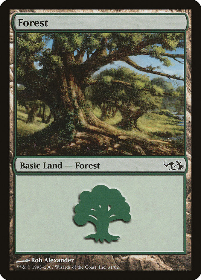 Forest (31) [Duel Decks: Elves vs. Goblins] | Shuffle n Cut Hobbies & Games