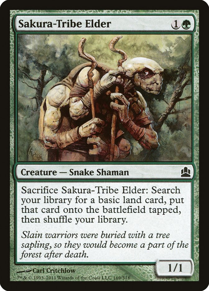 Sakura-Tribe Elder [Commander 2011] | Shuffle n Cut Hobbies & Games
