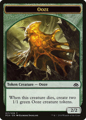Ooze (016) // Ooze (017) Double-Sided Token [Planechase Anthology Tokens] | Shuffle n Cut Hobbies & Games