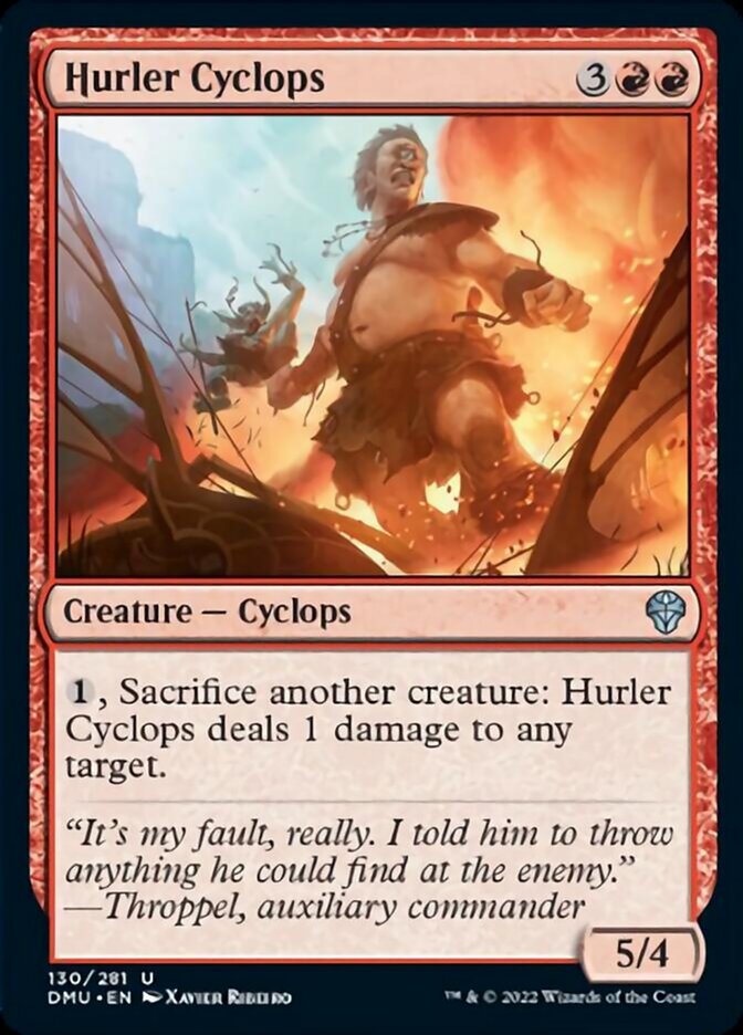 Hurler Cyclops [Dominaria United] | Shuffle n Cut Hobbies & Games