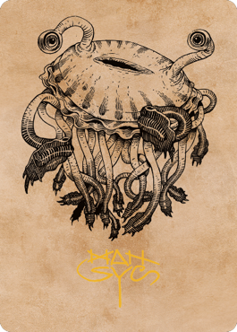 Gluntch, the Bestower Art Card (Gold-Stamped Signature) [Commander Legends: Battle for Baldur's Gate Art Series] | Shuffle n Cut Hobbies & Games