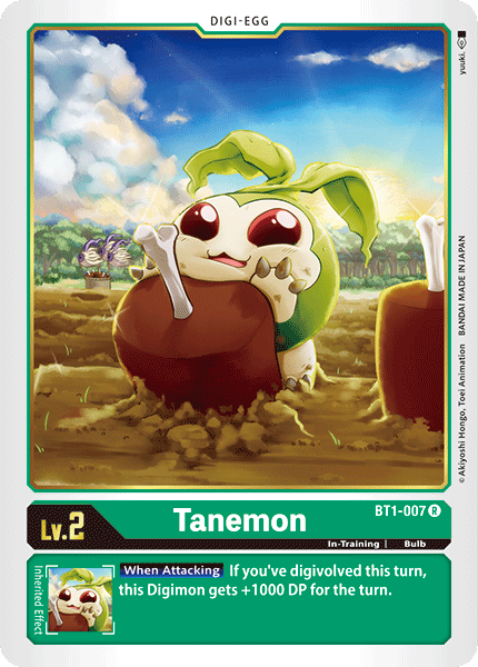 Tanemon [BT1-007] [Release Special Booster Ver.1.0] | Shuffle n Cut Hobbies & Games
