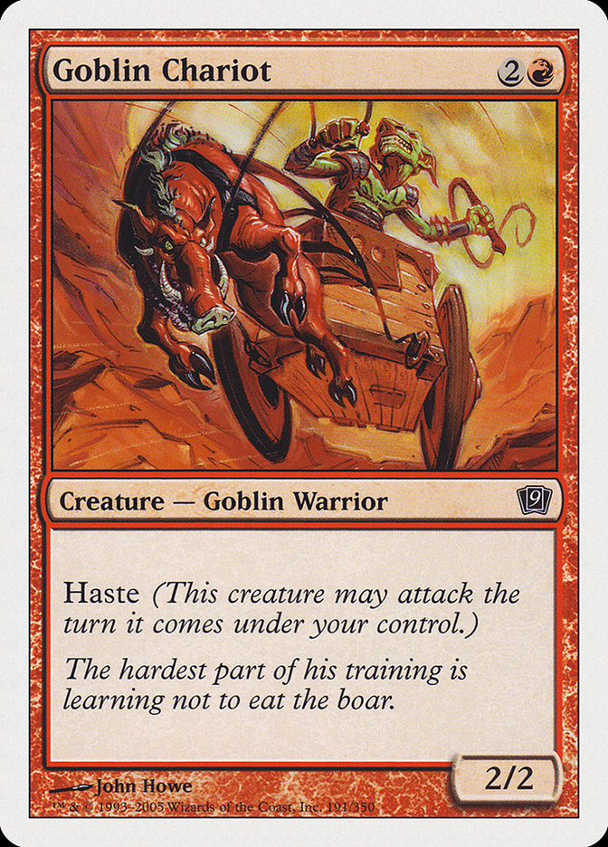 Goblin Chariot [Ninth Edition] | Shuffle n Cut Hobbies & Games