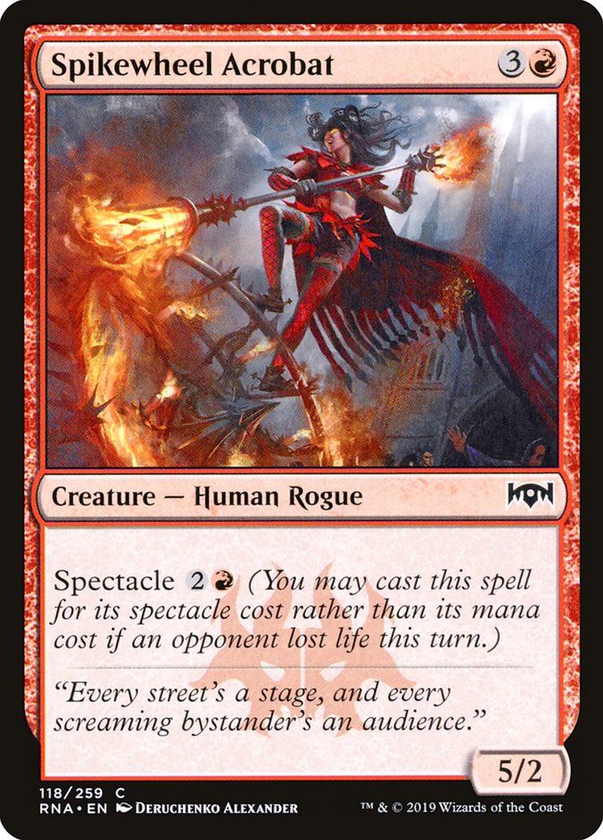 Spikewheel Acrobat [Ravnica Allegiance] | Shuffle n Cut Hobbies & Games