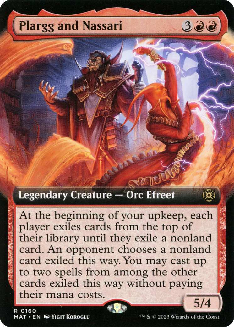 Plargg and Nassari (Extended Art) [March of the Machine: The Aftermath] | Shuffle n Cut Hobbies & Games