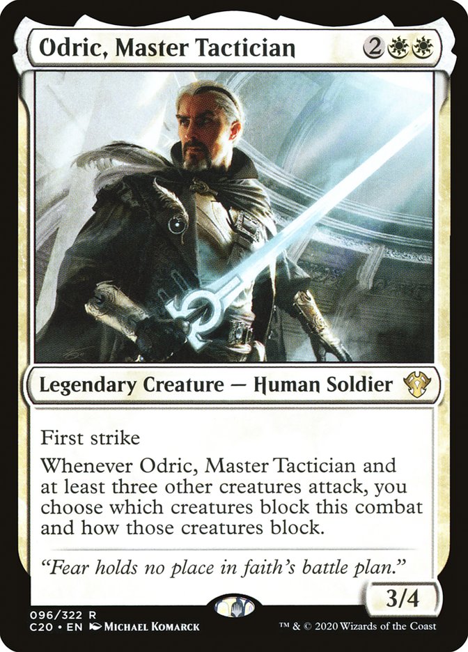 Odric, Master Tactician [Commander 2020] | Shuffle n Cut Hobbies & Games