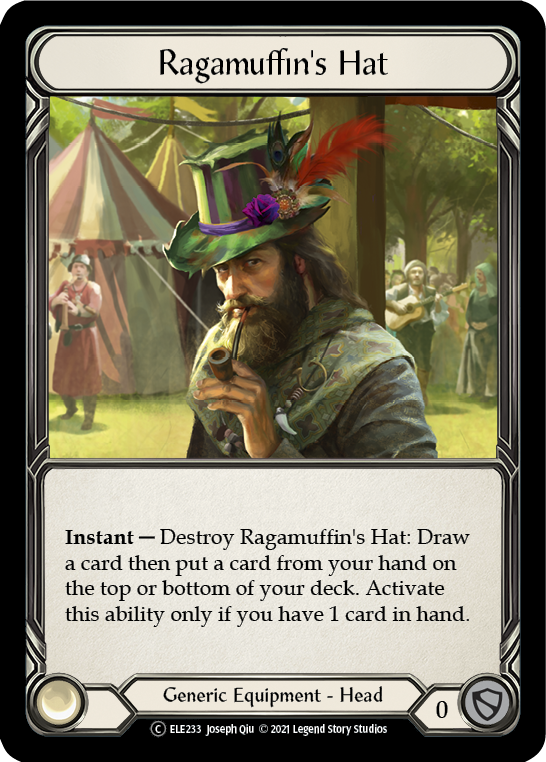 Ragamuffin's Hat [U-ELE233] Unlimited Normal | Shuffle n Cut Hobbies & Games