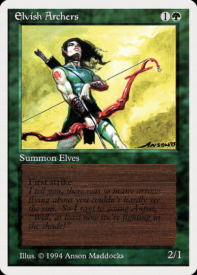 Elvish Archers [Summer Magic / Edgar] | Shuffle n Cut Hobbies & Games