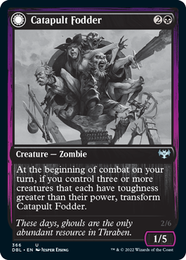 Catapult Fodder // Catapult Captain [Innistrad: Double Feature] | Shuffle n Cut Hobbies & Games