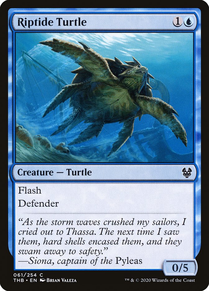 Riptide Turtle [Theros Beyond Death] | Shuffle n Cut Hobbies & Games