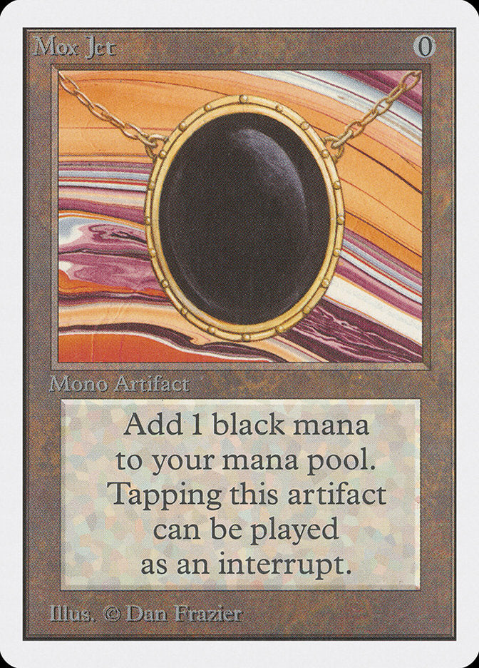 Mox Jet [Unlimited Edition] | Shuffle n Cut Hobbies & Games