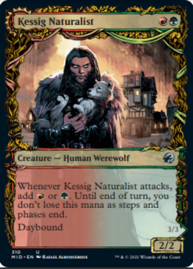 Kessig Naturalist // Lord of the Ulvenwald (Showcase Equinox) [Innistrad: Midnight Hunt] | Shuffle n Cut Hobbies & Games