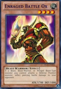 Enraged Battle Ox (Blue) [DL15-EN002] Rare | Shuffle n Cut Hobbies & Games