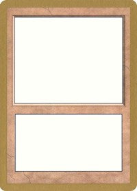1997 World Championship Blank Card [World Championship Decks 1997] | Shuffle n Cut Hobbies & Games