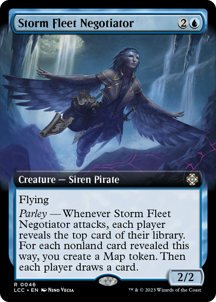 Storm Fleet Negotiator (Extended Art) [The Lost Caverns of Ixalan Commander] | Shuffle n Cut Hobbies & Games