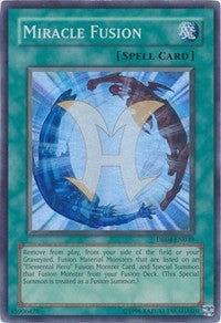 Miracle Fusion [DR04-EN039] Super Rare | Shuffle n Cut Hobbies & Games