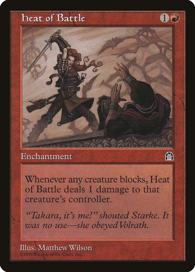 Heat of Battle [Stronghold] | Shuffle n Cut Hobbies & Games