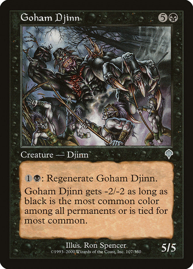 Goham Djinn [Invasion] | Shuffle n Cut Hobbies & Games
