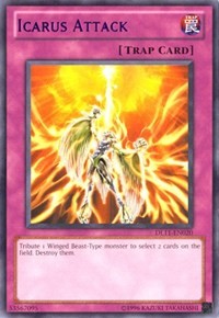 Icarus Attack (Purple) [DL11-EN020] Rare | Shuffle n Cut Hobbies & Games
