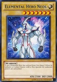 Elemental Hero Neos (Blue) [DL12-EN001] Rare | Shuffle n Cut Hobbies & Games