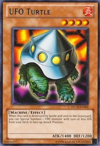 UFO Turtle (Blue) [DL12-EN002] Rare | Shuffle n Cut Hobbies & Games