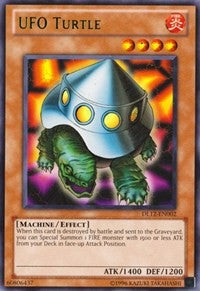 UFO Turtle (Green) [DL12-EN002] Rare | Shuffle n Cut Hobbies & Games
