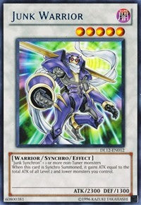 Junk Warrior (Blue) [DL12-EN012] Rare | Shuffle n Cut Hobbies & Games