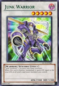 Junk Warrior (Green) [DL12-EN012] Rare | Shuffle n Cut Hobbies & Games