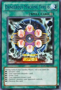 Dangerous Machine Type-6 (Blue) [DL12-EN016] Rare | Shuffle n Cut Hobbies & Games