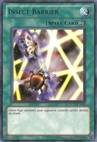 Insect Barrier (Blue) [DL13-EN014] Rare | Shuffle n Cut Hobbies & Games