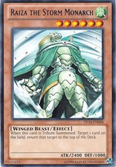 Raiza the Storm Monarch (Blue) [DL14-EN008] Rare | Shuffle n Cut Hobbies & Games