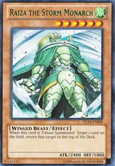Raiza the Storm Monarch (Green) [DL14-EN008] Rare | Shuffle n Cut Hobbies & Games