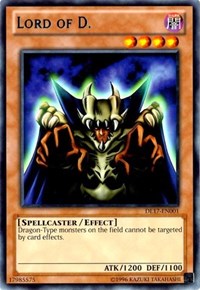 Lord of D. (Green) [DL17-EN001] Rare | Shuffle n Cut Hobbies & Games