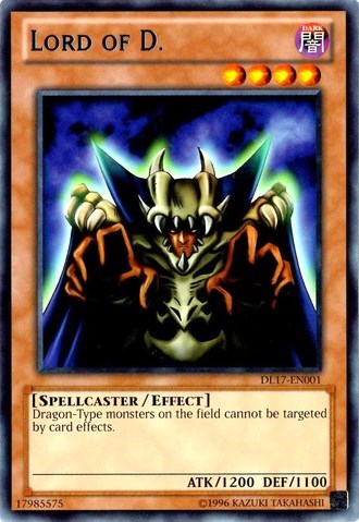 Lord of D. (Green) [DL17-EN001] Rare | Shuffle n Cut Hobbies & Games