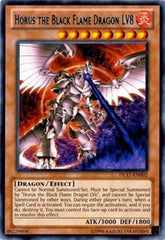 Horus the Black Flame Dragon LV8 (Blue) [DL17-EN002] Rare | Shuffle n Cut Hobbies & Games