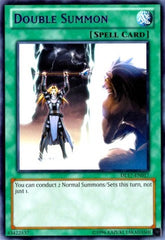 Double Summon (Blue) [DL17-EN017] Rare | Shuffle n Cut Hobbies & Games