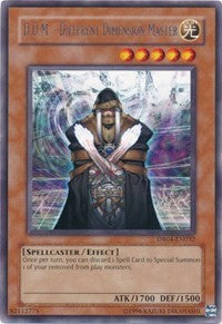 D.D.M. - Different Dimension Master [DR04-EN032] Rare | Shuffle n Cut Hobbies & Games