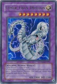 Cyber Twin Dragon [DR04-EN035] Ultra Rare | Shuffle n Cut Hobbies & Games