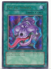 Pot of Avarice [DR04-EN097] Ultra Rare | Shuffle n Cut Hobbies & Games