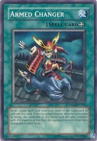 Armed Changer [DR04-EN105] Common | Shuffle n Cut Hobbies & Games