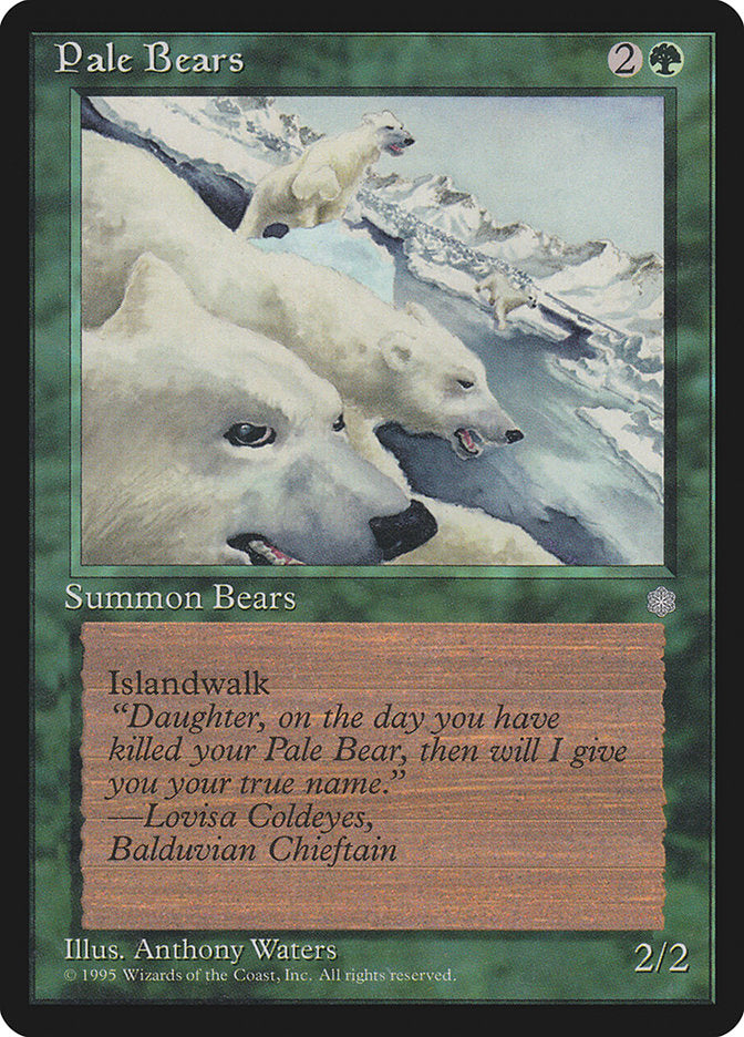 Pale Bears [Ice Age] | Shuffle n Cut Hobbies & Games