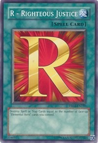 R - Righteous Justice [DR04-EN220] Common | Shuffle n Cut Hobbies & Games