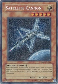Satellite Cannon [DR04-EN241] Secret Rare | Shuffle n Cut Hobbies & Games