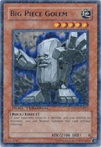 Big Piece Golem [DTP1-EN023] Rare | Shuffle n Cut Hobbies & Games
