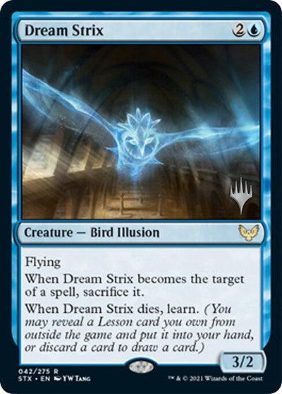 Dream Strix (Promo Pack) [Strixhaven: School of Mages Promos] | Shuffle n Cut Hobbies & Games