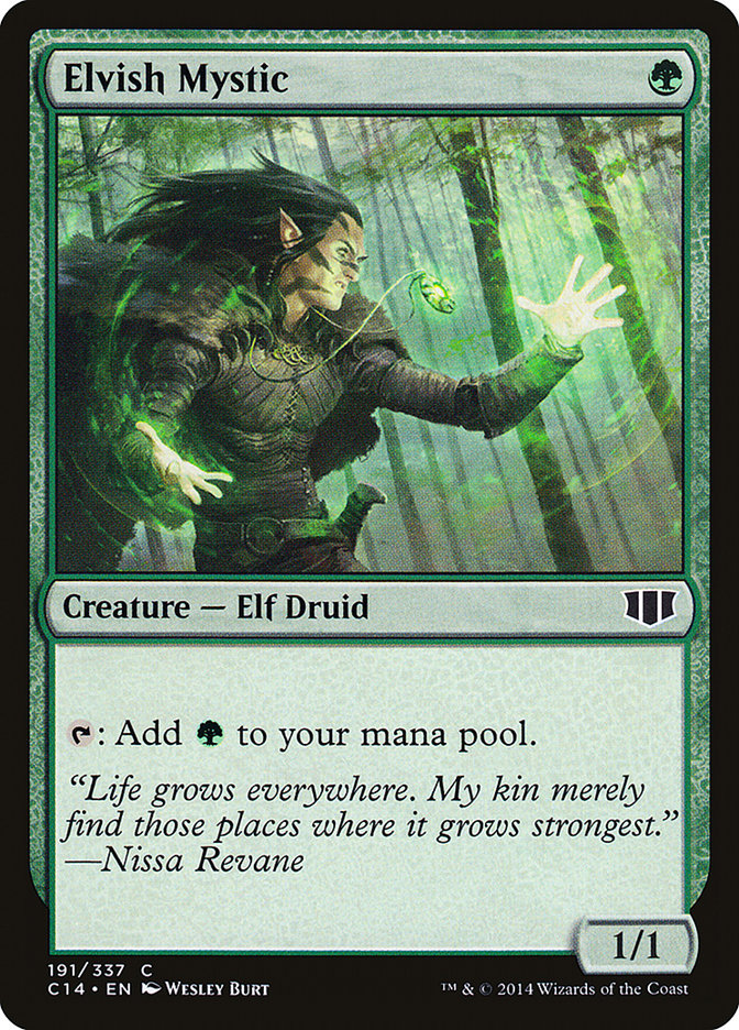 Elvish Mystic [Commander 2014] | Shuffle n Cut Hobbies & Games