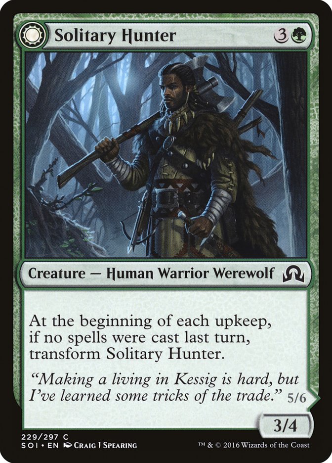 Solitary Hunter // One of the Pack [Shadows over Innistrad] | Shuffle n Cut Hobbies & Games