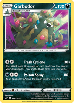 Garbodor (111/185) [Sword & Shield: Vivid Voltage] | Shuffle n Cut Hobbies & Games