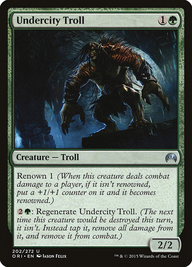 Undercity Troll [Magic Origins] | Shuffle n Cut Hobbies & Games